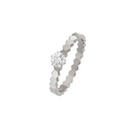 ¡®Twinkle jewelry¡¯BEE LOVE RING SILVER 1 DIAMOND