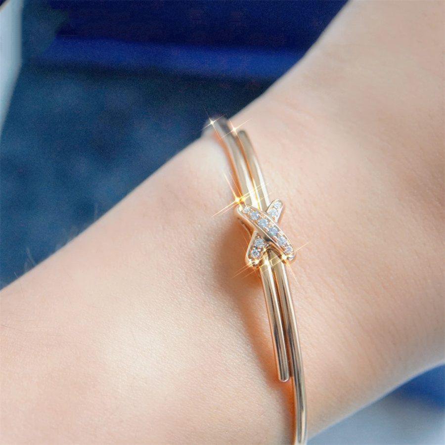 ¡®Twinkle jewelry¡¯JEUX DE BRACELET PINK GOLD DIAMONDS