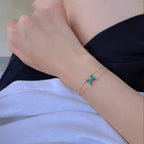 ¡®Twinkle jewelry¡¯JEUX BRACELET MALACHITE PINK GOLD 1 DIAMOND
