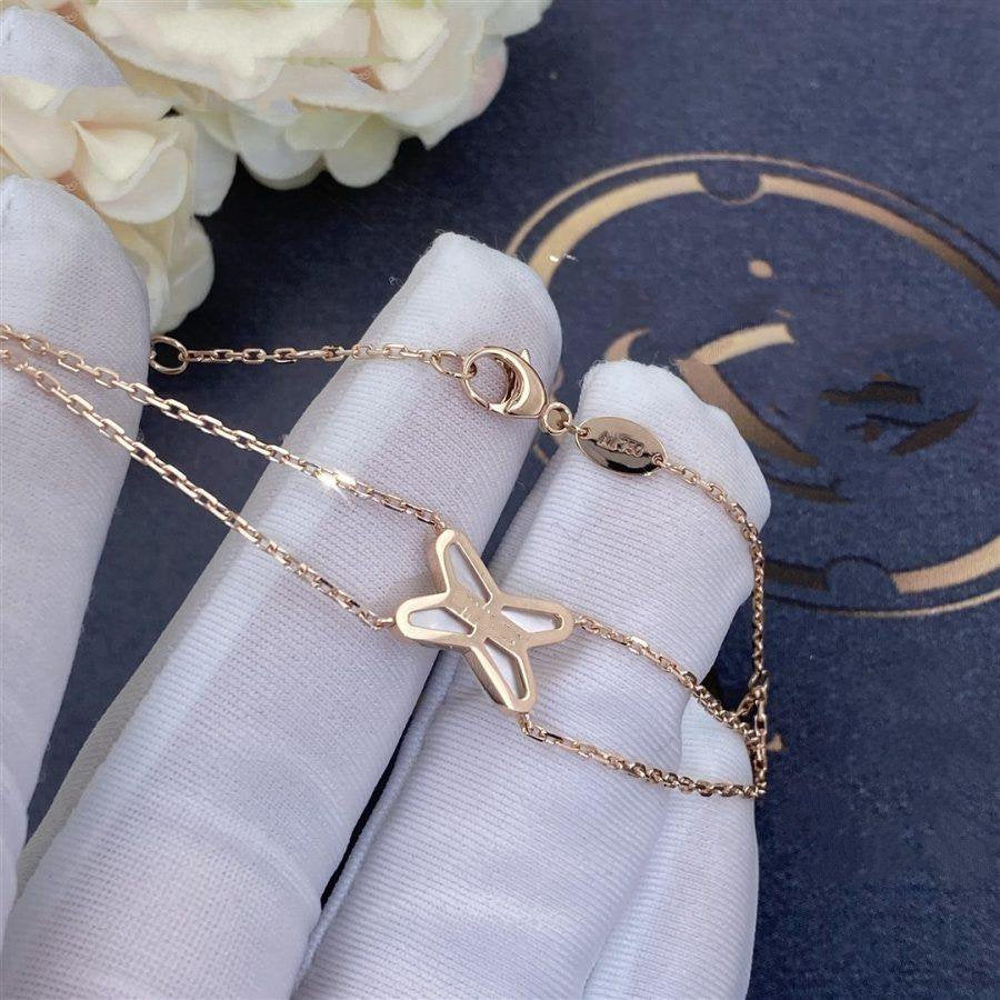 ¡®Twinkle jewelry¡¯JEUX BRACELET WHITE MOP PINK GOLD 1 DIAMOND