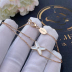 ¡®Twinkle jewelry¡¯JEUX BRACELET WHITE MOP PINK GOLD 1 DIAMOND