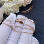 ¡®Twinkle jewelry¡¯JEUX BRACELET PINK MOP PINK GOLD 1 DIAMOND