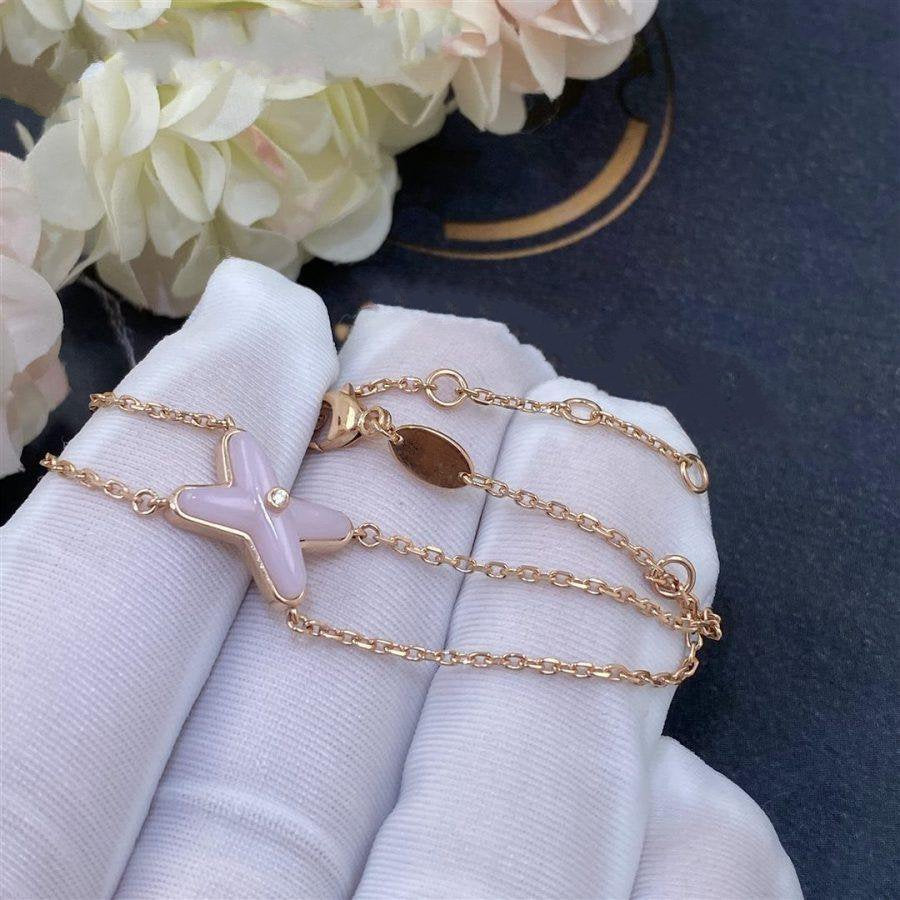 ¡®Twinkle jewelry¡¯JEUX BRACELET PINK MOP PINK GOLD 1 DIAMOND