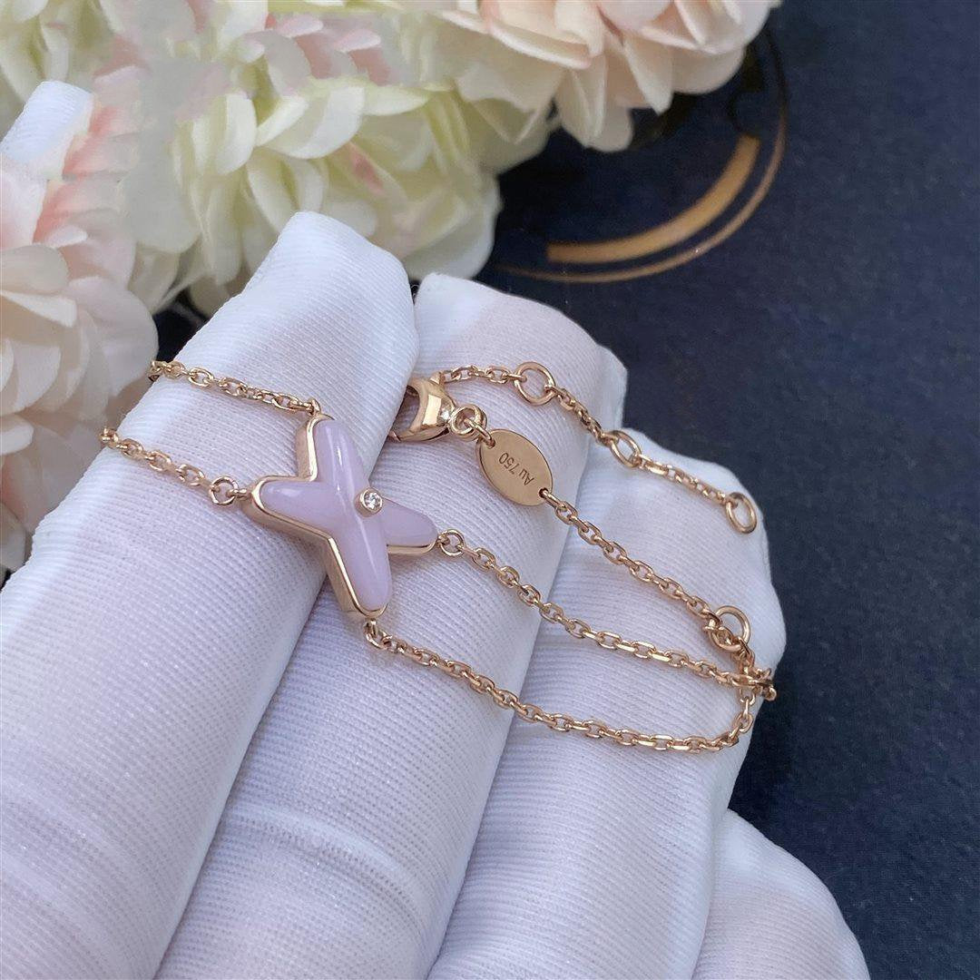 ¡®Twinkle jewelry¡¯JEUX BRACELET PINK MOP PINK GOLD 1 DIAMOND