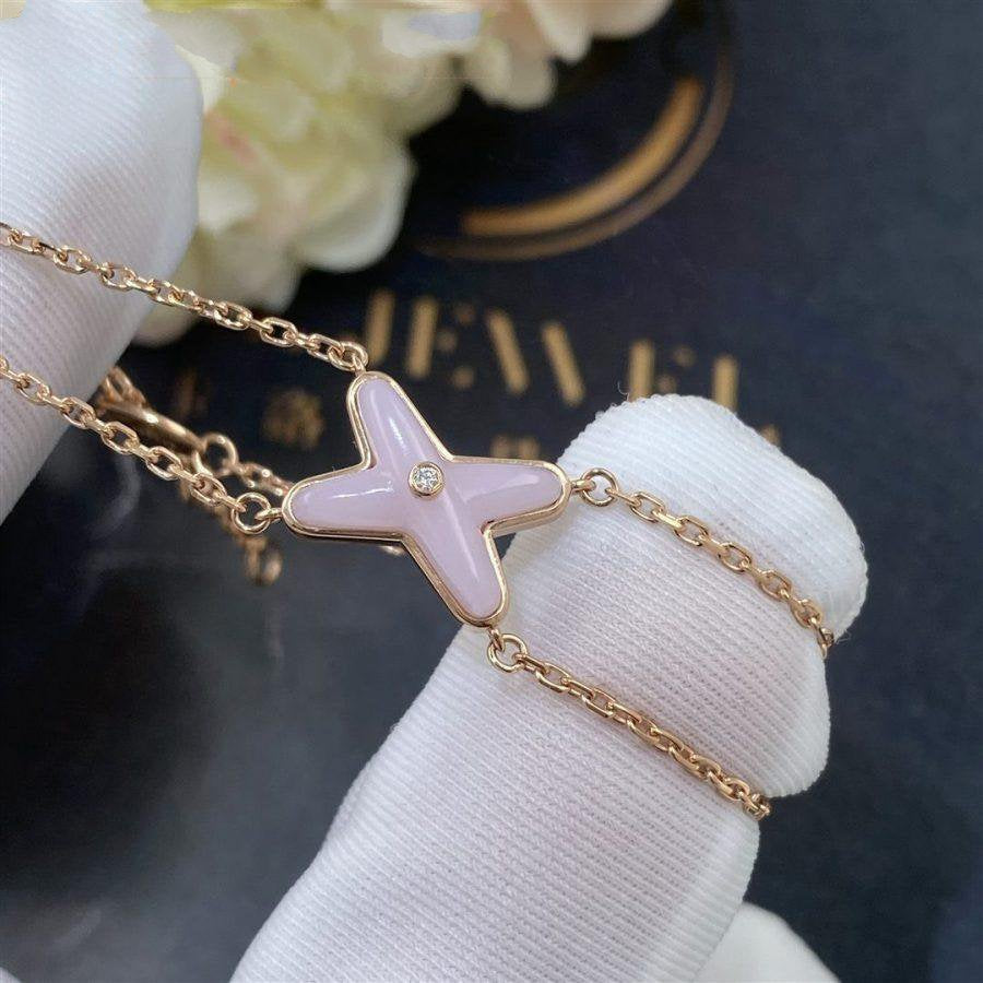 ¡®Twinkle jewelry¡¯JEUX BRACELET PINK MOP PINK GOLD 1 DIAMOND