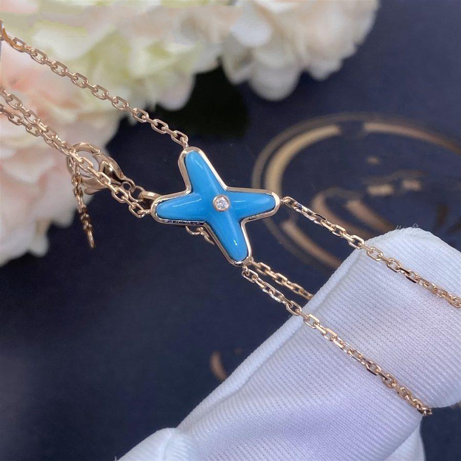 ¡®Twinkle jewelry¡¯JEUX BRACELET TURQUOISE PINK GOLD 1 DIAMOND