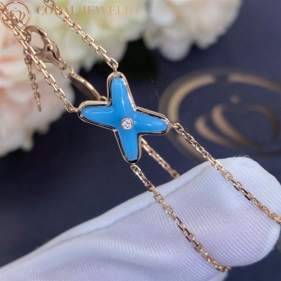 ¡®Twinkle jewelry¡¯JEUX BRACELET TURQUOISE PINK GOLD 1 DIAMOND