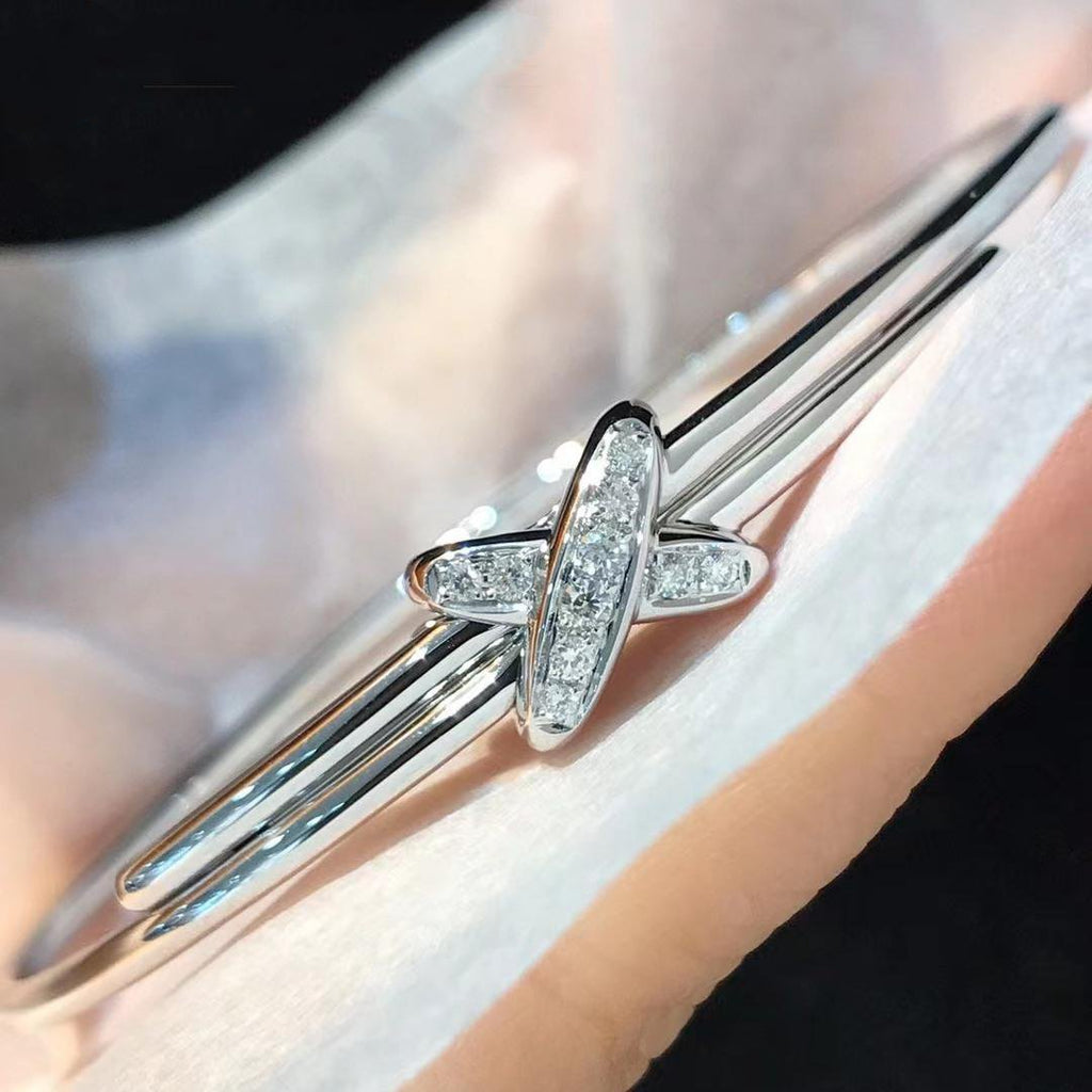 ¡®Twinkle jewelry¡¯JEUX DE BRACELET SILVER DIAMONDS