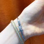 ¡®Twinkle jewelry¡¯JEUX DE BRACELET SILVER DIAMONDS