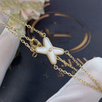 ¡®Twinkle jewelry¡¯JEUX BRACELET WHITE MOP GOLD 1 DIAMOND