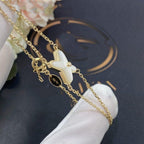 ¡®Twinkle jewelry¡¯JEUX BRACELET WHITE MOP GOLD 1 DIAMOND