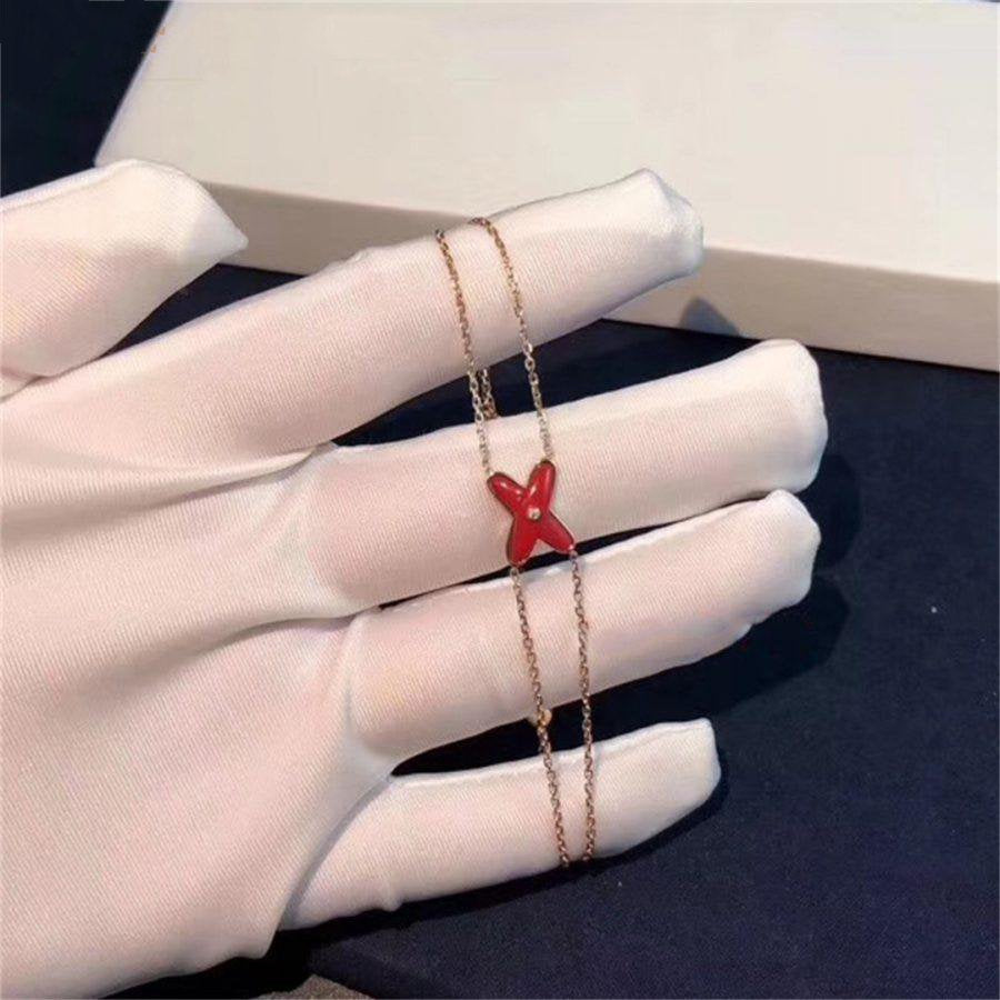 ¡®Twinkle jewelry¡¯JEUX BRACELET CARNELIAN PINK GOLD 1 DIAMOND