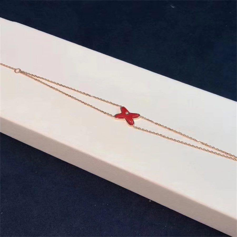 ¡®Twinkle jewelry¡¯JEUX BRACELET CARNELIAN PINK GOLD 1 DIAMOND