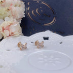 ¡®Twinkle jewelry¡¯JEUX DE PINK GOLD DIAMOND EARRINGS