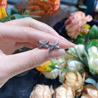 ¡®Twinkle jewelry¡¯JEUX DE SILVER DIAMOND EARRINGS