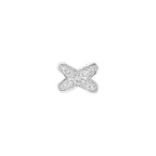 ¡®Twinkle jewelry¡¯JEUX DE SILVER DIAMOND EARRINGS