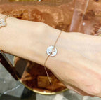 ¡®Twinkle jewelry¡¯JEUX DE BRACELET MOP PINK GOLD DIAMONDS