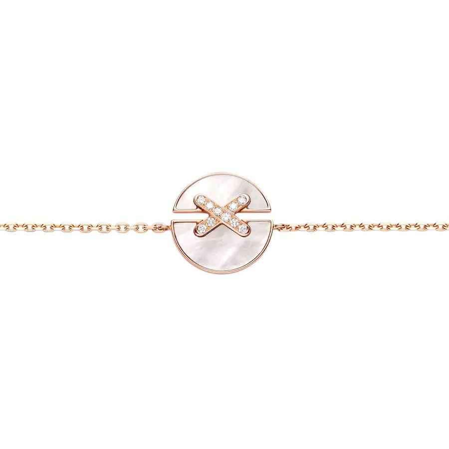 ¡®Twinkle jewelry¡¯JEUX DE BRACELET MOP PINK GOLD DIAMONDS