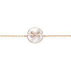 ¡®Twinkle jewelry¡¯JEUX DE BRACELET MOP PINK GOLD DIAMONDS
