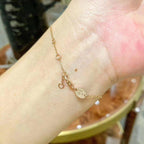 ¡®Twinkle jewelry¡¯JEUX DE BRACELET MOP PINK GOLD DIAMONDS