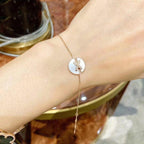 ¡®Twinkle jewelry¡¯JEUX DE BRACELET MOP PINK GOLD DIAMONDS