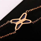 ¡®Twinkle jewelry¡¯Hollow Design Four-Leaf Clover Flower Shape Ring