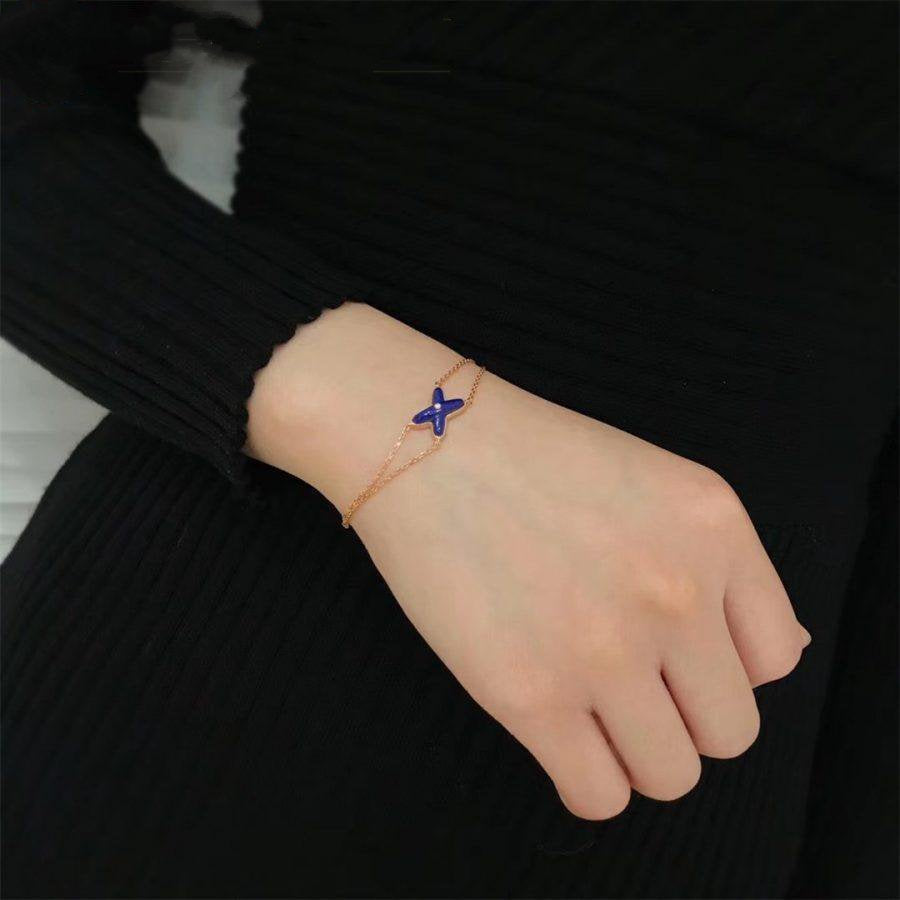 ¡®Twinkle jewelry¡¯Hollow Design Four-Leaf Clover Flower Shape Ring