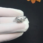 ¡®Twinkle jewelry¡¯JEUX DE SILVER DIAMOND RING