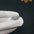¡®Twinkle jewelry¡¯JEUX DE SILVER DIAMOND RING