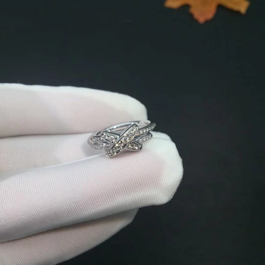 ¡®Twinkle jewelry¡¯JEUX DE SILVER DIAMOND RING