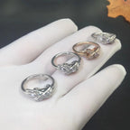 ¡®Twinkle jewelry¡¯JEUX DE SILVER DIAMOND RING