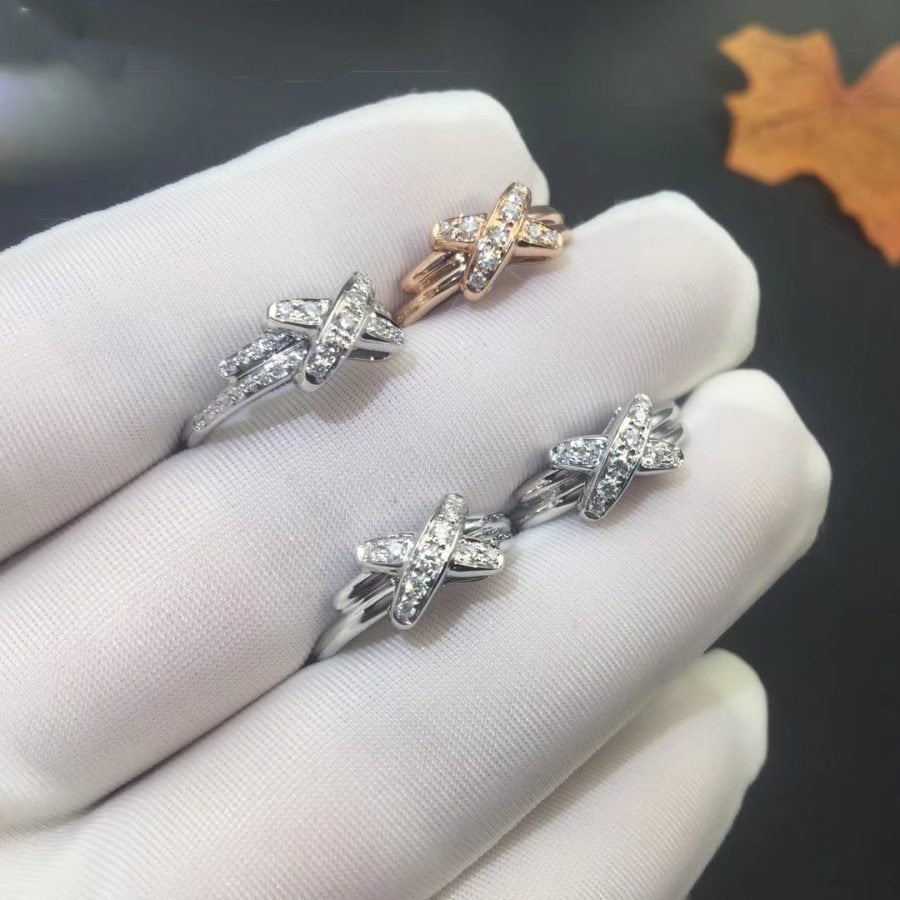 ¡®Twinkle jewelry¡¯JEUX DE SILVER DIAMOND RING
