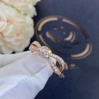 ¡®Twinkle jewelry¡¯LIENS PINK GOLD DIAMOND RING