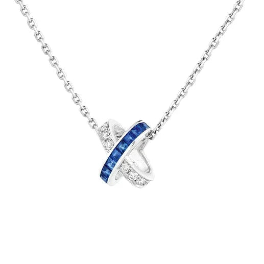¡®Twinkle jewelry¡¯LIENS DIAMOND SILVER NECKLACE