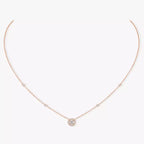 [Twinkle jewelrys]Diamond Necklace 0,20ct Brilliant Shape Joy