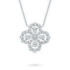 ¡®Twinkle jewelry¡¯LOOP NECKLACE FULL MOTIF DIAMOND 16MM MULTIPLE COLORS