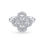 ¡®Twinkle jewelry¡¯LOOP RING FULL MOTIF DIAMOND 16MM SILVE