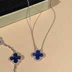¡®Twinkle jewelry¡¯CLOVER 15MM PIETERSITE NECKLACE SILVER
