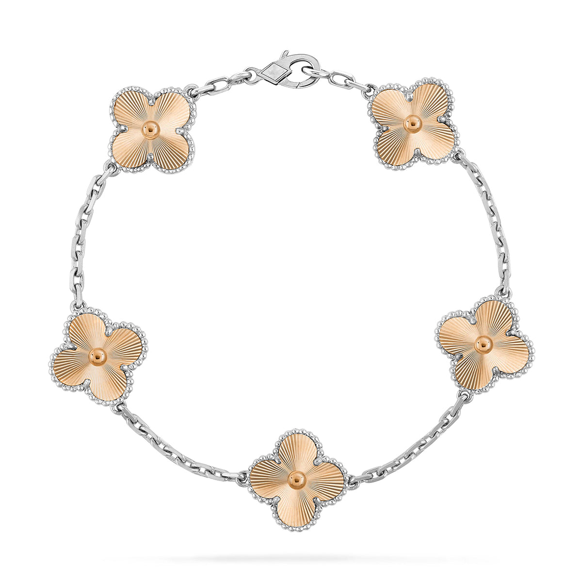 [Twinkle jewelry]New  CLOVER 5 MOTIF LASER BRACELET COLLECTION
