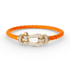 ¡®Twinkle jewelry¡¯FORCE LARGE HORSESHOE FULL DIAMOND BRACELET GOLD