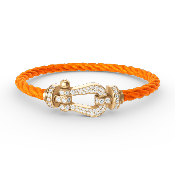 ¡®Twinkle jewelry¡¯FORCE LARGE HORSESHOE FULL DIAMOND BRACELET GOLD