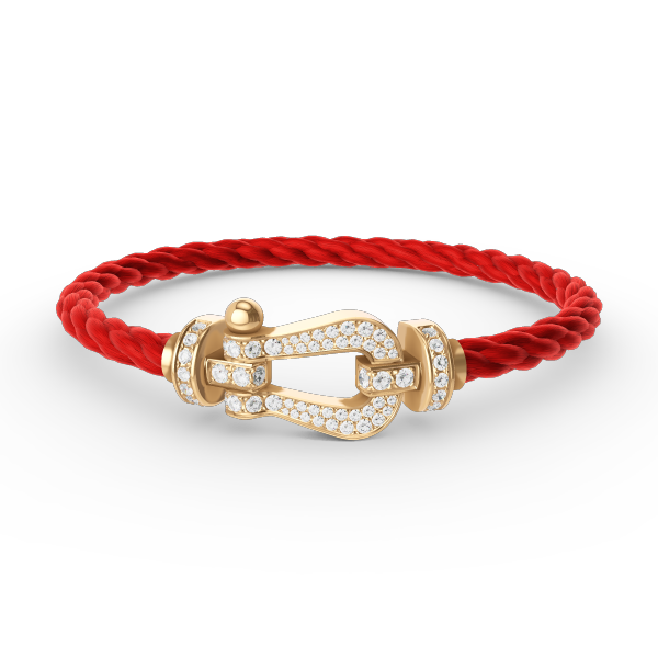 ¡®Twinkle jewelry¡¯FORCE LARGE HORSESHOE FULL DIAMOND BRACELET GOLD
