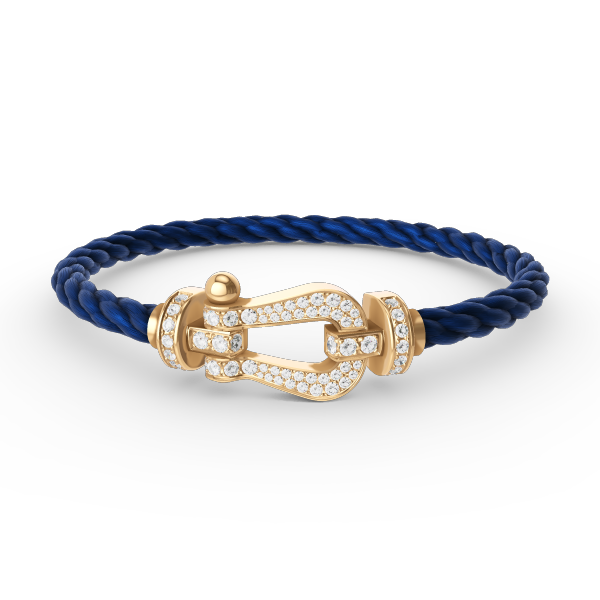 ¡®Twinkle jewelry¡¯FORCE LARGE HORSESHOE FULL DIAMOND BRACELET GOLD