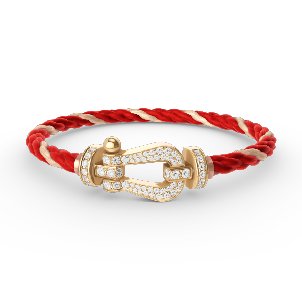 ¡®Twinkle jewelry¡¯FORCE LARGE HORSESHOE FULL DIAMOND BRACELET GOLD
