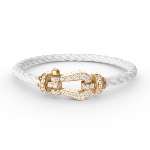 ¡®Twinkle jewelry¡¯FORCE LARGE HORSESHOE FULL DIAMOND BRACELET GOLD