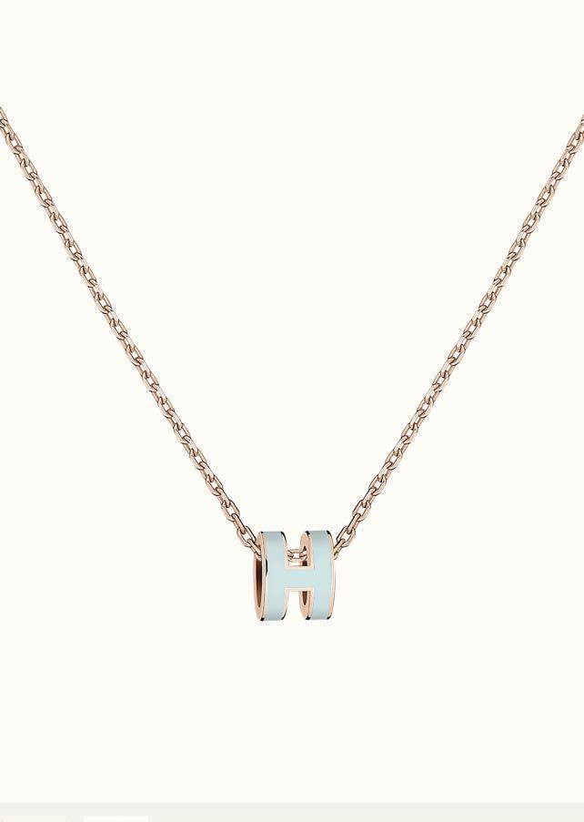 ¡®Twinkle jewelry¡¯POP H LIGHT BLUE NECKLACE