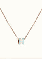 ¡®Twinkle jewelry¡¯POP H LIGHT BLUE NECKLACE