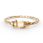 ¡®Twinkle jewelry¡¯FORCE LARGE HORSESHOE CLASP  METAL BRACELET