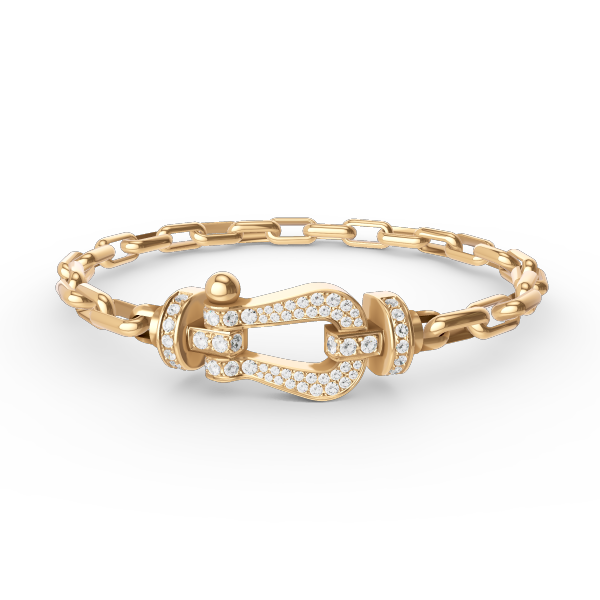 ¡®Twinkle jewelry¡¯FORCE LARGE HORSESHOE CLASP  METAL BRACELET