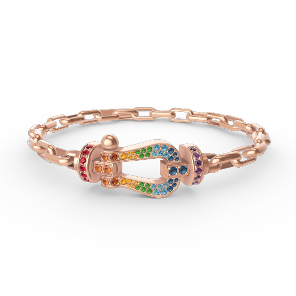 ¡®Twinkle jewelry¡¯FORCE LARGE HORSESHOE CLASP  METAL BRACELET